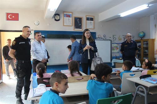 Sayın Kaymakamımız Tuğba POLAT'ın Okulları Ziyareti