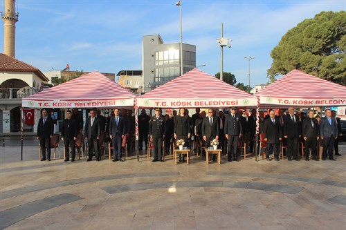 10 Kasım Gazi Mustafa Kemal Atatürk'ü Anma Tören