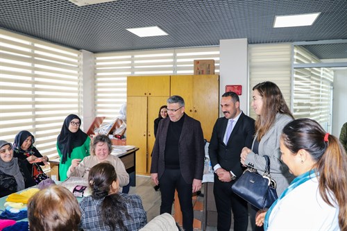 Sn. Kaymakamımızın Halk Eğitim Merkezi Ziyareti